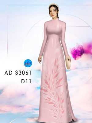 Vải Áo Dài Hoa In 3D AD 33061 30